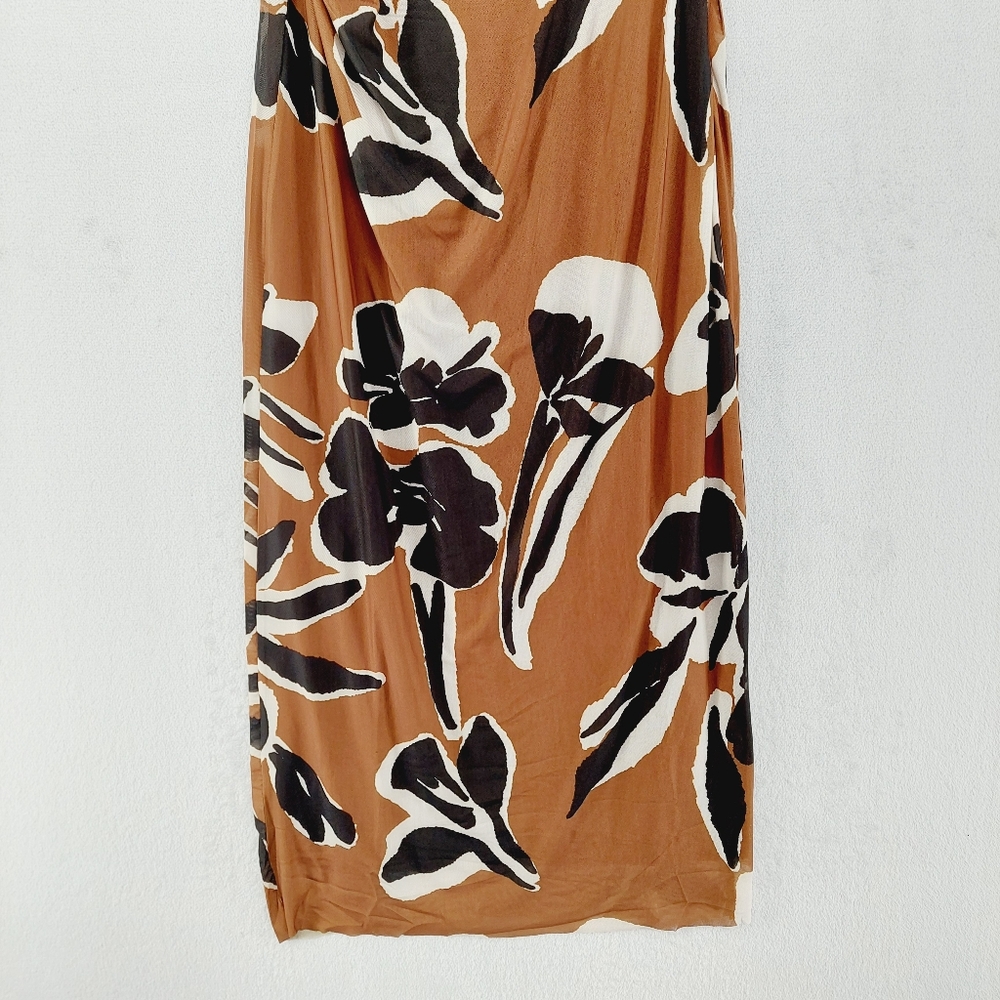 New CLEOBELLA Cordelia in Smoked Clover Off Shoulder Lined Ankle Dress P2953 - Picture 3 of 10